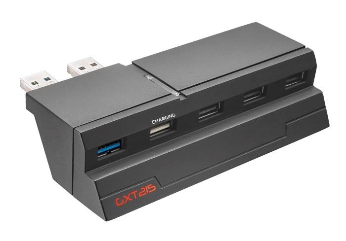 TRUST Hub 4 porte USB Trust GXT215 per Sony PS4 